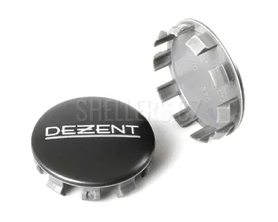 Obrázek produktu pro Středová krytka alu kola Ø 53/56 mm, Dezent ZT2020G plast, s logem, grafit