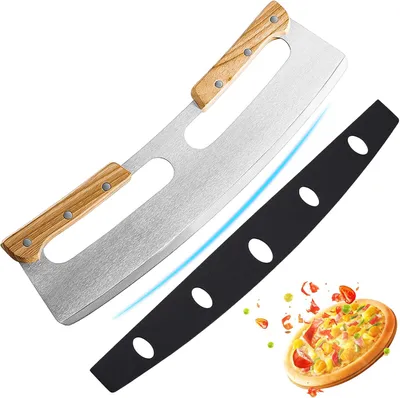 Image de Coupe-pizza - 35 cm - Acier inoxydable - Poignée ergonomique