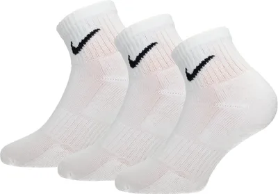 Produktbild von Nike Everyday 3 Paar Uni-Söckchen aus Baumwolle Weiß 42-46