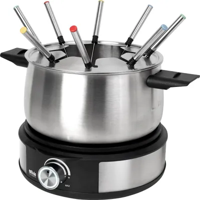 Zdjęcie produktu dla Silva Schneider PK-F 140, 8 os., 1,4 l, Czarny, Stal nierdzewna, Obrotowy, Stal nierdzewna, 1500 W