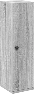 Produktbild von vidaXL Badezimmerschrank mit Rollenhalter Grau Sonoma 20,5x22x72 cm