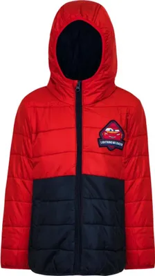Produktbild von Disney Cars Kinder Winterjacke mit Kapuze – Rot / 98