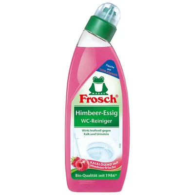 Zdjęcie produktu dla Frosch, Środek do czyszczenia toalet, ocet malinowy, 750ml (PRODUKT Z NIEMIEC)