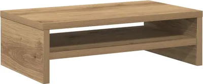 Obrázok produktu pre vidaXL Stojan na monitor Artisan dub 42x24x13 cm Materiál na báze dreva