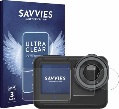 Produktbild von 6x Für SVBONY SVGO3 4K Schutzfolie Savvies Displayschutz Display Schutz Folie Klar Transparent