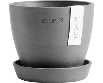 Immagine prodotto di Ecopots Antwerp Sottovaso per vaso da fiori - L 11,5 cm x H 10,1 cm - Per interni ed esterni