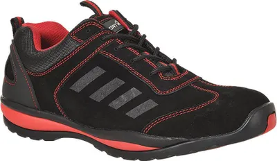 Produktbild von Portwest FW34 Steelite Lusum Sicherheits-Trainer S1P HRO Red Gr. 43