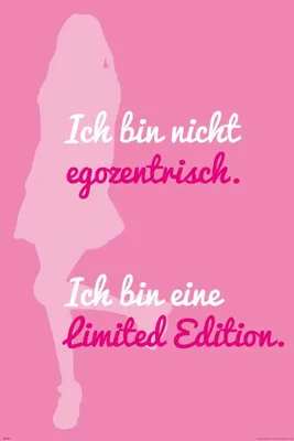 Immagine prodotto di Motivational - Non sono egocentrico - Poster Print - Dimensioni cm