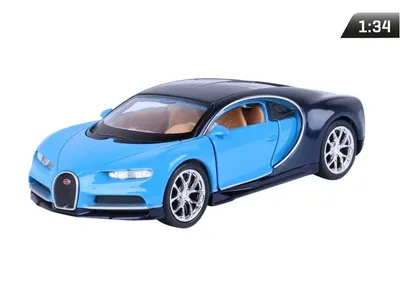 Produktbild von Modell 1:34, BUGATTI Chiron, blau und marineblau (A880BCHNG)