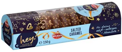 Produktbild von Wicklein hey! Mini-Elisen-Lebkuchen Salted Caramel 150g