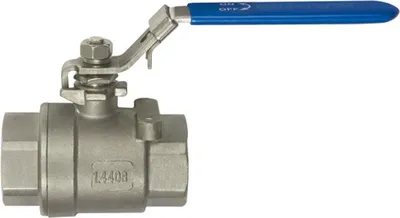Produktbild von Riegler Edelstahlkugelhahn, 2-tlg., Innen-/Innengewinde, G 1 1/2, DN 40