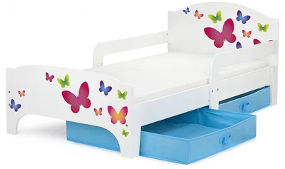 Produktbild von Bayagu Kinderbett Weiß 140x70cm Schaumstoffmatratze Einzelbett für Kinder