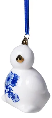 Heinen Delfts Blauw – Weihnachtsornament Kuiken – Bild 1