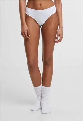 Obrázek produktu pro Dámská sportovní podprsenka Urban Classics Ladies Lace Brazilian 3-Pack black+white+black - XS