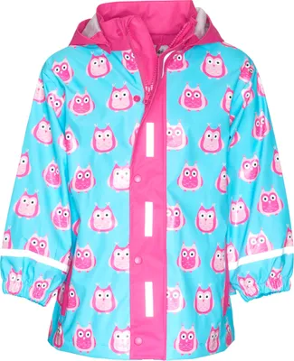 Produktbild von Playshoes Regenjacke Uni Kinder Wind- und wasserdicht Regenmantel Regenbeklei