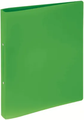 Produktbild von Ringbuch A4 25mm grün PP 2 Ringe Packung mit 12 Stück