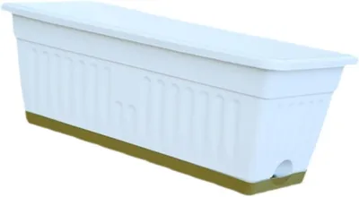 Image de Bacs rectangulaires pour plantes, avec système de drainage, pour l'extérieur