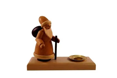 Obrázok produktu pre Sviečka Father Christmas prírodná VxŠxH 8x10x3,5cm NOVINKA