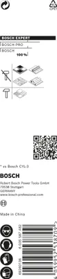 Immagine prodotto di Bosch EXPERT HEX-9 Punta per costruzioni multiple, 6,5 x 60 x 100 mm 2608900577