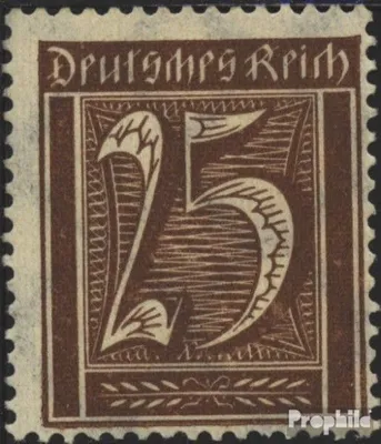 Produktbild von Briefmarken Deutsches Reich 1921 Mi 180  gestempelt Verschiedene Zeichnungen