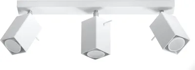 Immagine prodotto di Lampada da soffitto MERIDA 3 bianco 3xGU10 10W acciaio 16x6x45cm Sollux Lighting
