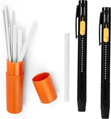 Produktbild von Textilmarker Set 23-teilig, 2 Stifte, 20 Ersatzminen, Nachfüllbox, Kunststoff, für Näharbeiten