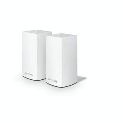 Produktbild von Linksys Velop Dual-Band (2,4 GHz/5 GHz) Wi-Fi 5 (802.11ac) Weiß 2 Intern