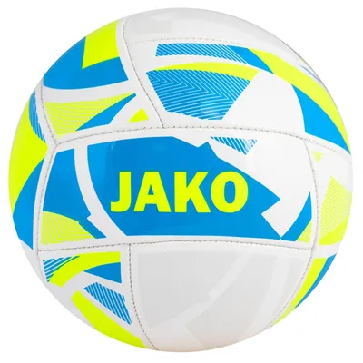 Produktbild von Jako Miniball Iconic wei/jako blau/neongelb 1