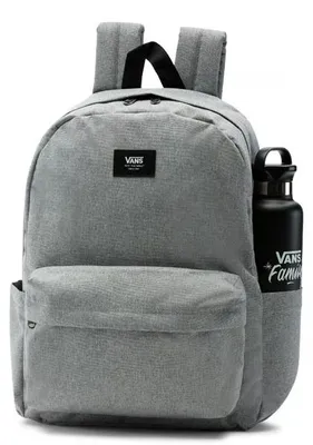 Obrázek produktu pro Městský batoh Vans OLD SKOOL H2O Backpack Heather Grey barva šedá S kapsou na pití objem batohu 22 l, vhodný jako školský batoh Rozměry 42 x 32 x 12 cm, velikost: UNI