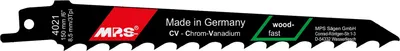 Produktbild von MPS CV-Säbelsägeblatt gefräst und geschränkt GL 150/VL 130mm, ZT 8,5mm : CV-Säbelsägeblatt gefräst und geschränkt GL 150/VL 130mm, ZT 8,5mm Ausführung: CV-Säbelsägeblatt gefräst und geschränkt GL 150/VL 130mm, ZT 8,5mm