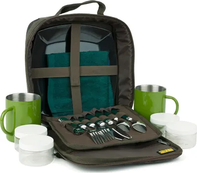 Image de SHIMANO Tribal Sync Gear, Set de pique-nique, 27x25x10cm, Sac pour accessoires de pêche, SHTSC07