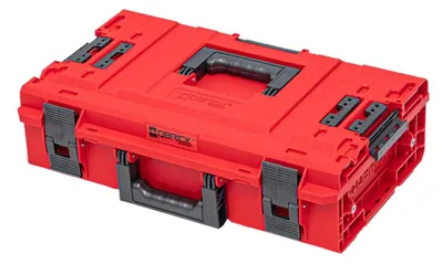 Obrázok produktu pre Qbrick System ONE 200 2.0 Vario RED ULTRA HD Modulárny organizér na náradie na mieru 585 x 385 x 190 mm 15,4 l stohovateľný IP66