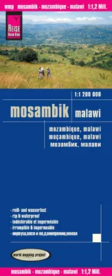 Obrázek produktu pro Mapa Mosambiku a Malawi od společnosti Reise Know-How (měřítko 1:1.200.000)