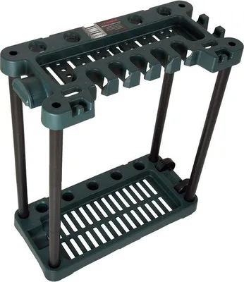 Produktbild von Famanu Rollwagen mit Rädern - Gartenwerkzeug Organizer für 40 Werkzeuge - Garage Organisation und Aufbewahrung