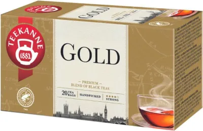 Produktbild von TEEKANNE - Gold - Natürliche Schwarzer Tee - 40 g