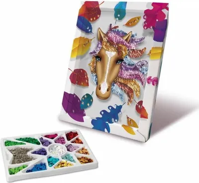 Immagine prodotto di Lansay - Cavallo artistico in paillettes