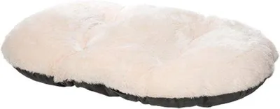 Produktbild von Famanu Ovales Hundekissen Komfortabel und Waschbar - 82 cm Grau