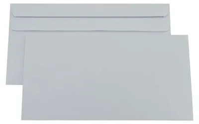 Produktbild von Kaenguruh 125*235 mm, Kompaktbriefumschlag, selbstklebend,holzfrei weiss 80g, grauer Innendruck