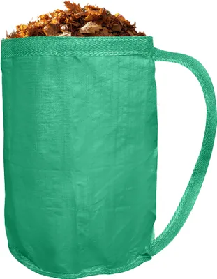 Produktbild von Grafner® Gartensack mit Umhängegurt | 280 Liter | sehr stabil | belastbar bis 100 kg | doppelte Nähte | verschließbar | reißfest | Gartentasche Laubsack Gartenabfallsack | Menge NACH Wunsch (1)