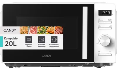 Produktbild von Candy Mikrowelle freistehend bis 700 Watt, Mikrowellengerät mit Drehteller, 5 Le