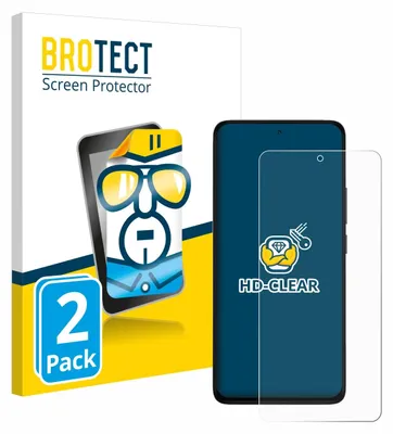 Produktbild von 2x Für Xiaomi Redmi Note 14 4G Schutzfolie BROTECT Displayschutz Display Schutz Folie Klar Transparent