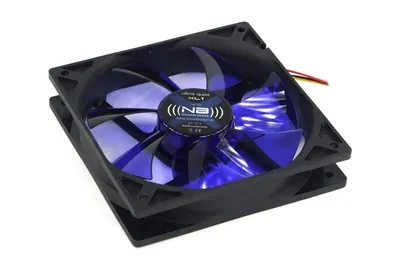 Produktbild von Noiseblocker BlackSilentFan XL1, Ventilator, Computertasche, 12 cm, Schwarz, 5V, 12 cm