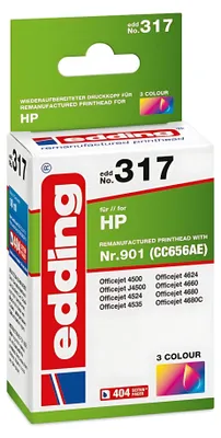 Produktbild von Edding EDD-317 Druckerpatrone 1 Stück(e) Kompatibel Cyan