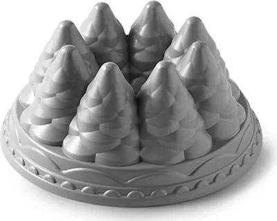 Produktbild von Betty Bossi Gugelhupfform »Tannenbaum«, antihaftbeschichtet. Formschöner, effektvoller 3D-Tannenbaum-Gugelhopf.