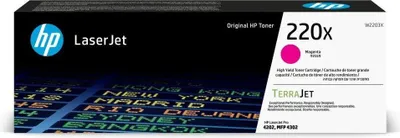 Obrázok produktu pre HP Originálna purpurová tonerová kazeta 220X LaserJet, 5500 strany, Purpurová, 1 kusov