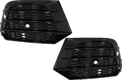 Immagine prodotto di Griglia laterale fendinebbia per Audi Q3 8U Facelift 14-17 RS Look Black
