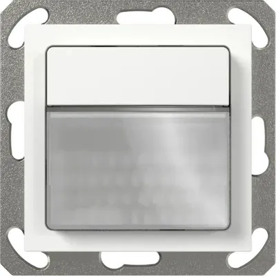Produktbild von Gira One Bewegungsmelder PIR 1,10 m Reinweiß seidenmatt Taster KNX Data Secure