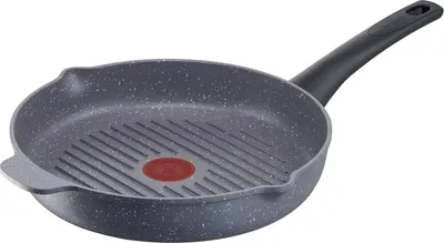 Produktbild von 26-cm Grillpfanne antihaft dunkelgrau induktionskompatibel