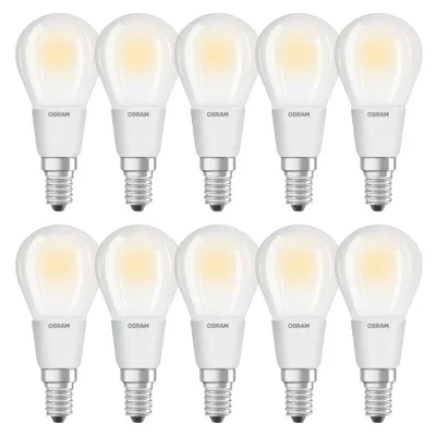 Produktbild von Osram LED Retrofit Classic P 40 4,5W 827 E14 LED-Tropfen, Sockel E14, 4,5 Watt, Warmweiß, 2700 K, dimmbar
