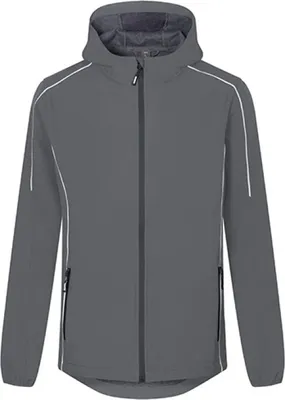 Produktbild von Men’s Light Softshell, Stahlgrau, XL